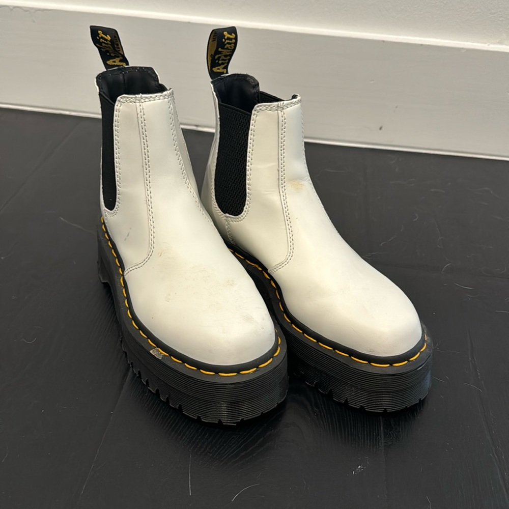 White Dr. Martens